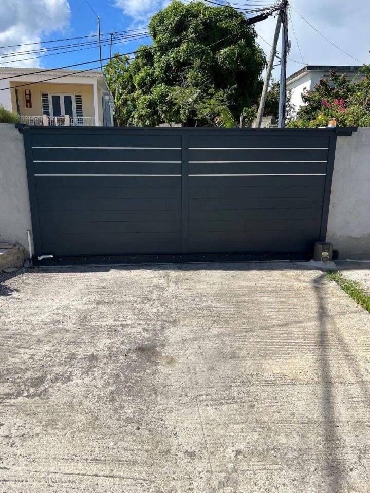 Installer une portail en aluminium Guadeloupe
